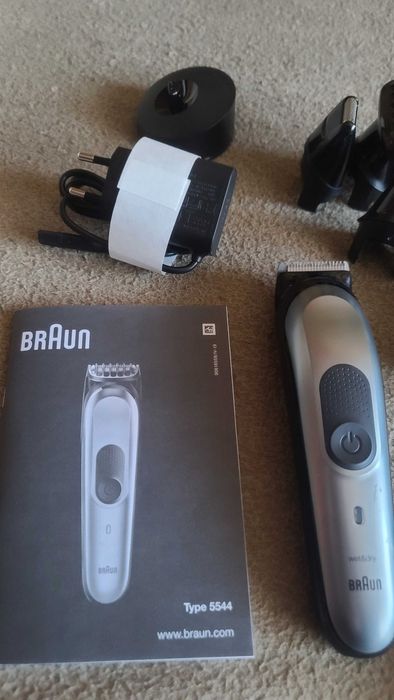 Тример універс. BRAUN MGK 7221(10в1) акум.100 хв.мішок.підставка нове
