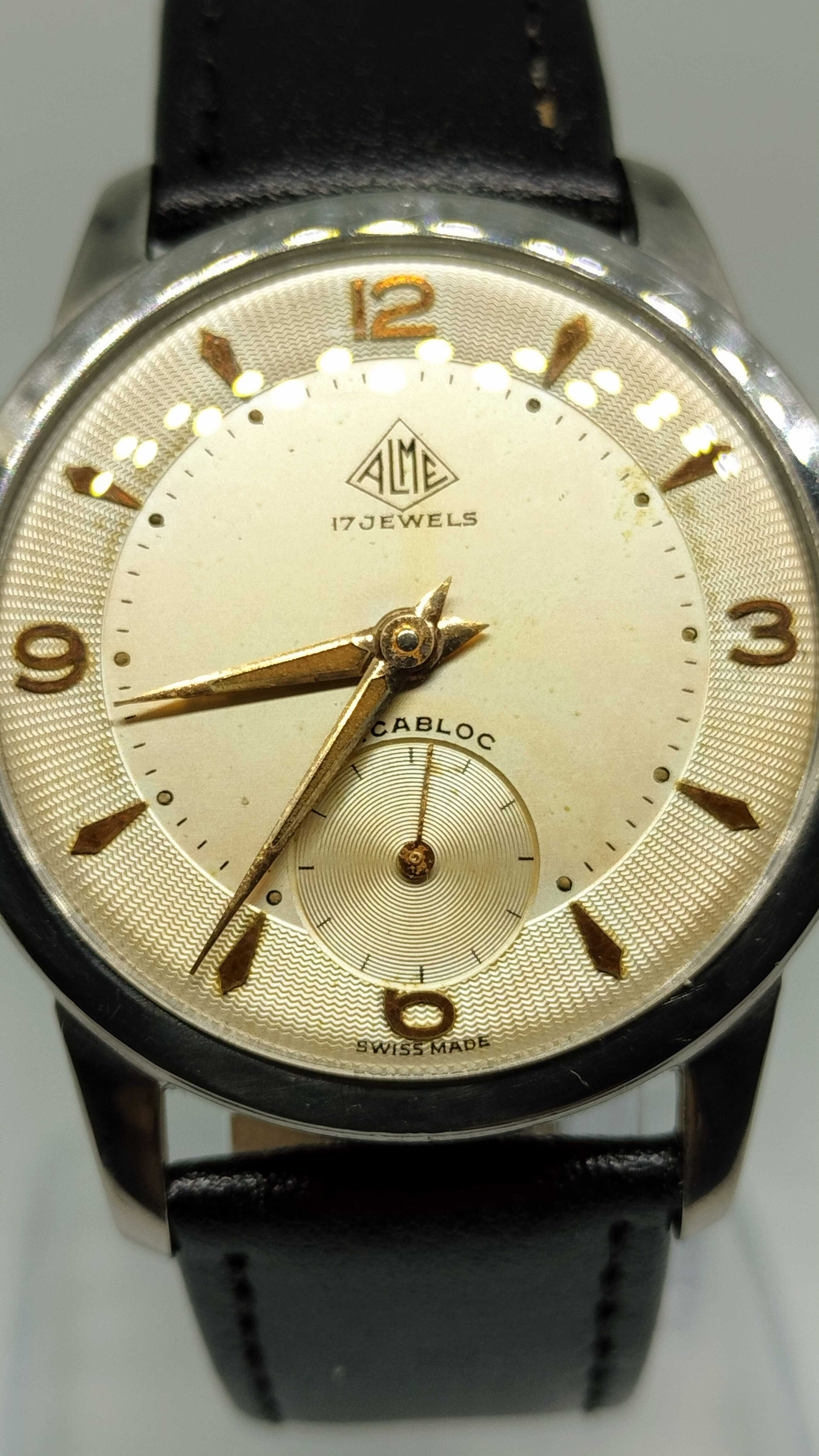 ALME часы швейцарские Swiss Made мужские механические как zenith