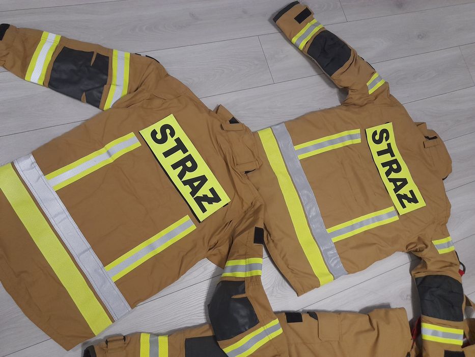Ubranie strazackie nowe scantex aurum  nomex sx4 faktura nowe