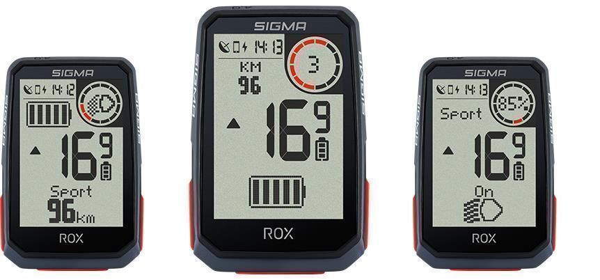 Licznik Sigma Rox 4.0 Czarny Sensor Set 01064