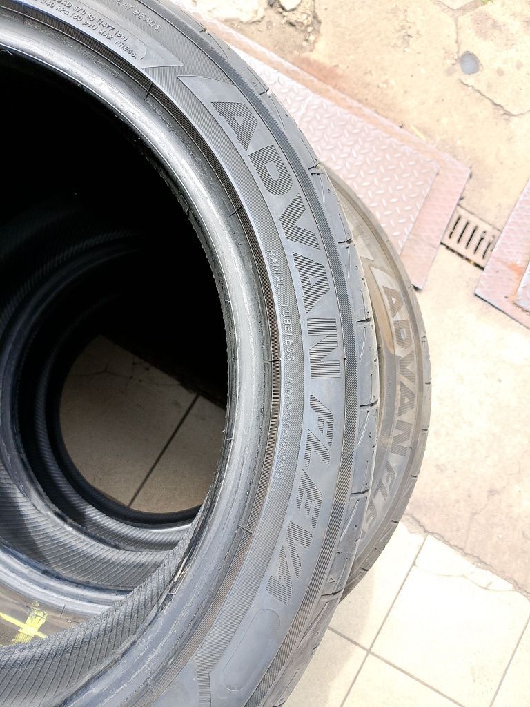 Komplet opon Yokohama Advan 235/45/17,Rok 24, Bieżnik 9mm