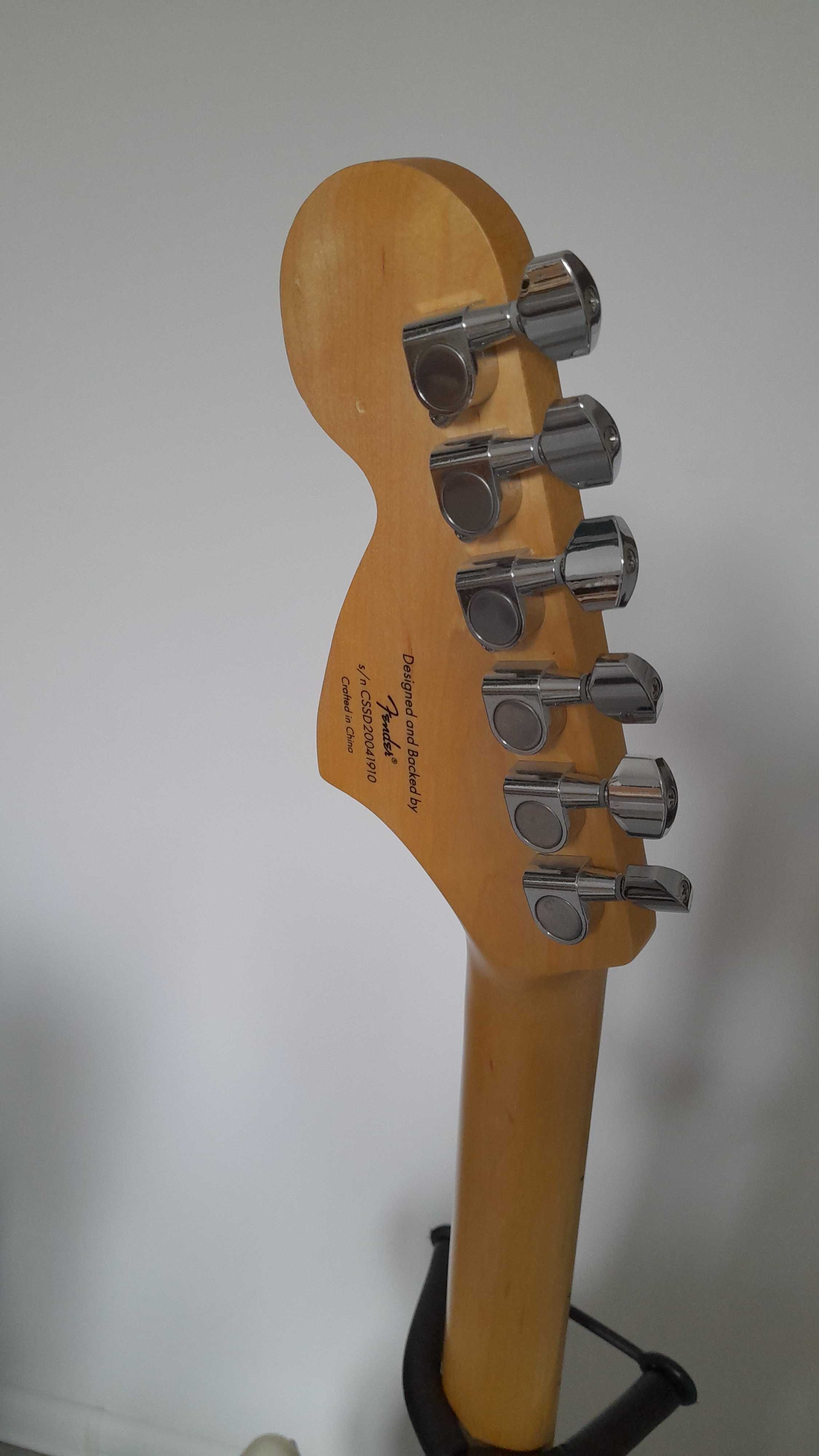 Squier by fender stratocaster biały SSS affinity