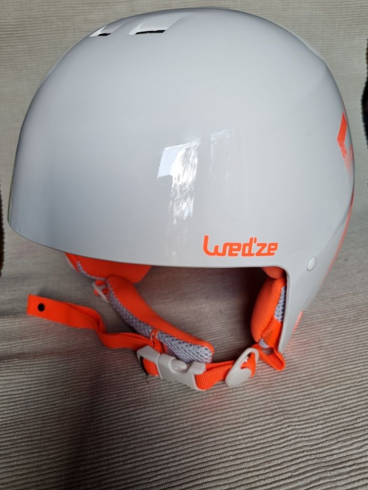 Kask narciarski snowboardowy jak nowy, wed'ze wedze HRC 500 decathlon