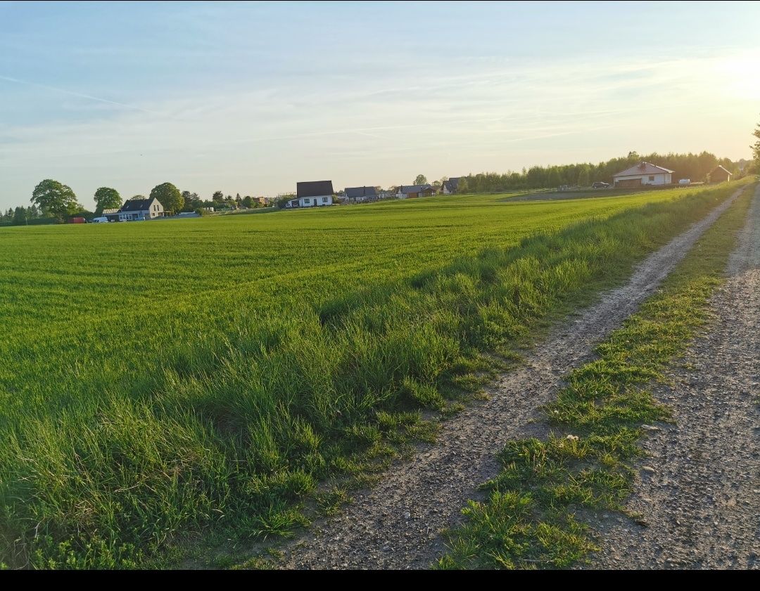 Podwójna działka bud. z MPZP  KASZUBY