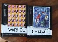 Mistrzowie Sztuki Nowoczesnej - Warhol, Chagall - książki + płyty