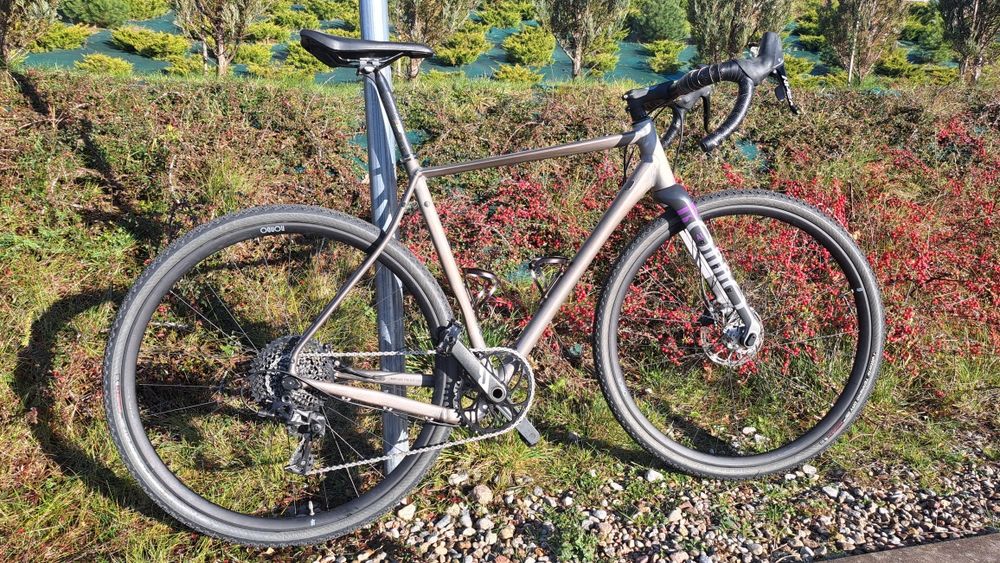 Gravel Rondo Ruut Al1, napęd 1-11, rozm L, kolor tytan, bdb stan