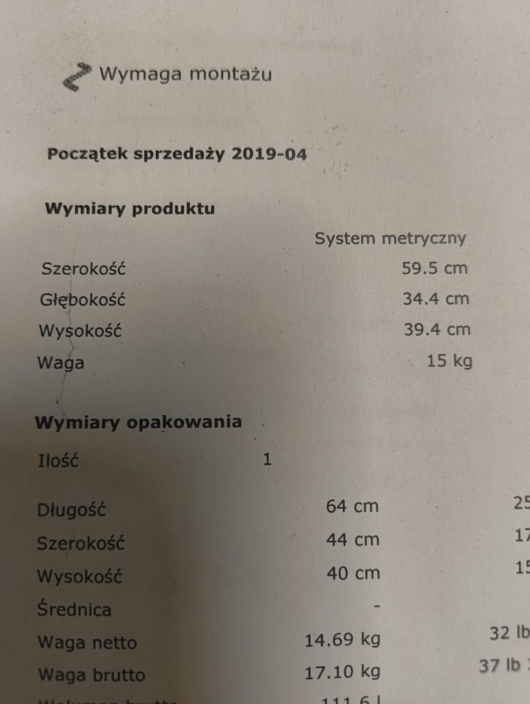 Mikrofalówka nowa