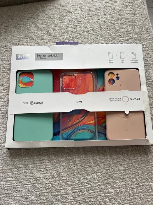 Case iPhone 12 zestaw