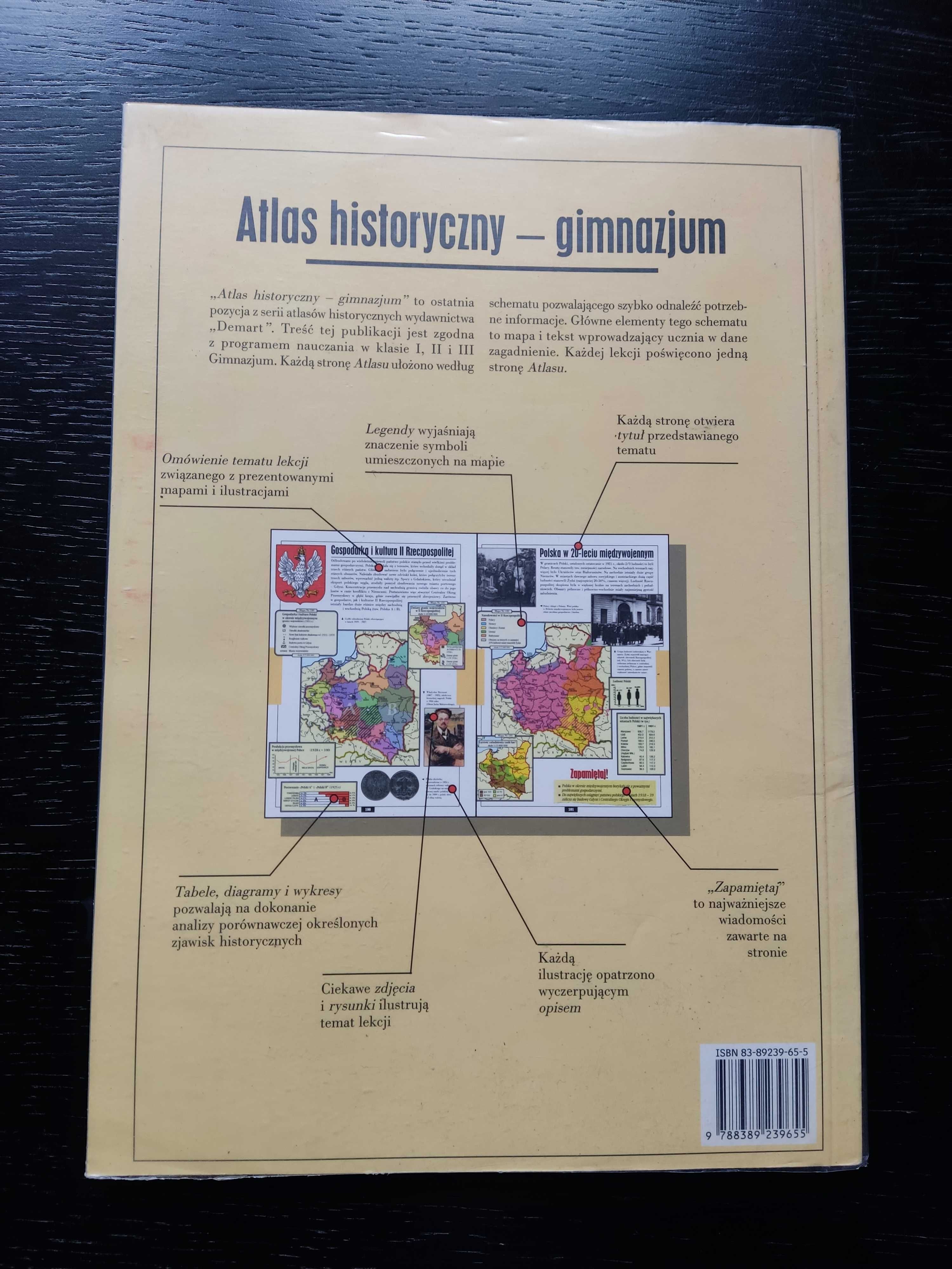 Atlas historyczny - gimnazjum