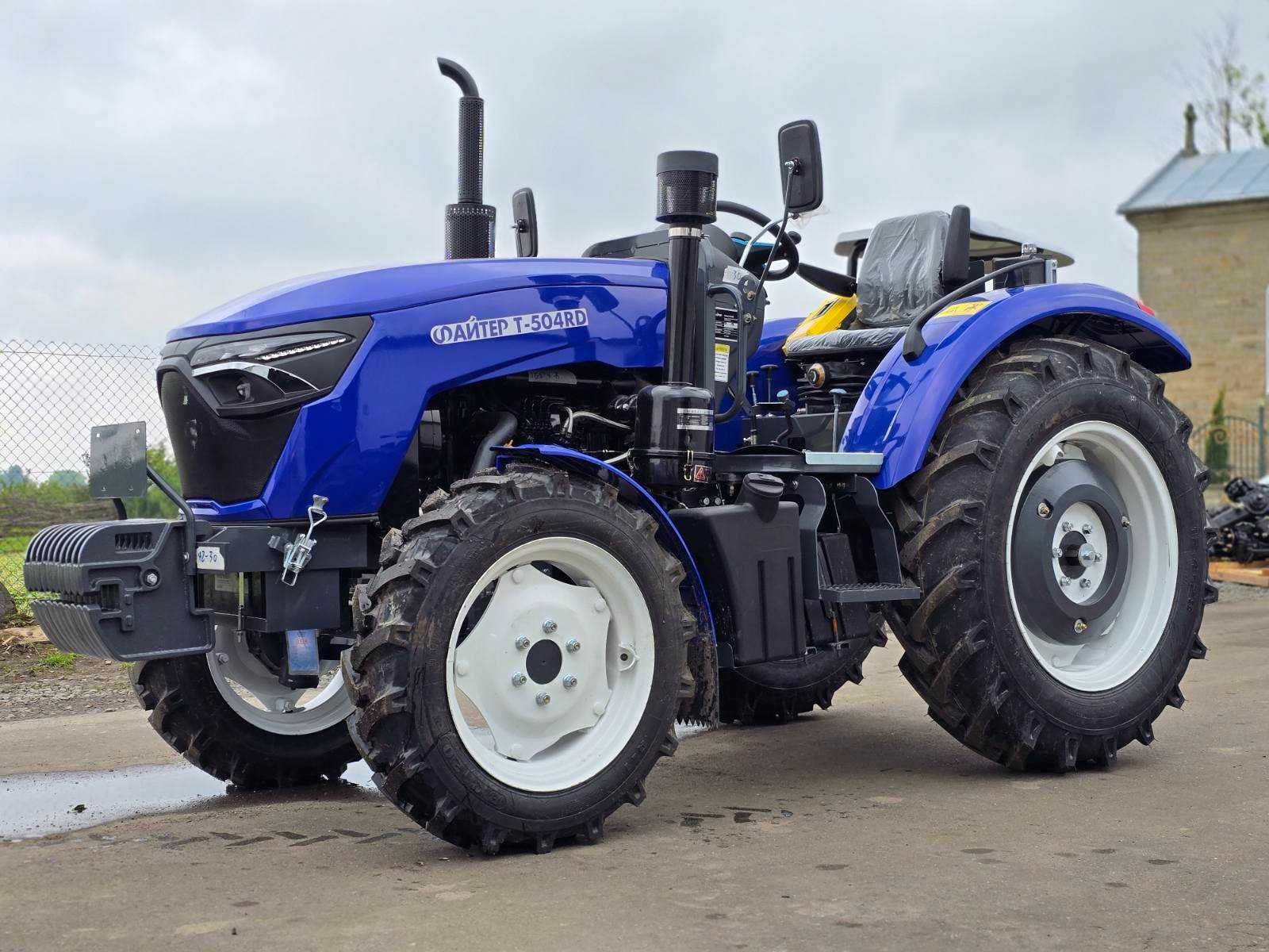 Кращий Мінітрактор Файтер Т-504RDX |50 кс |повний привід 4х4 |Реверс |
