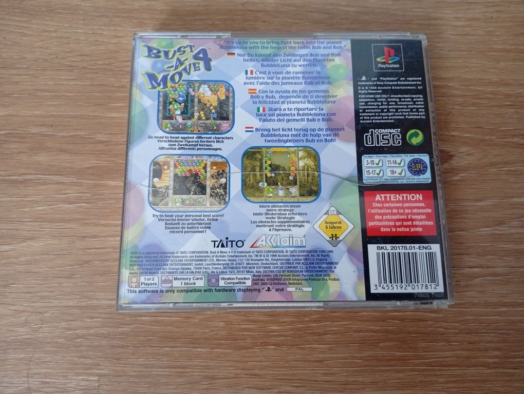Bust A Move 4 PS1