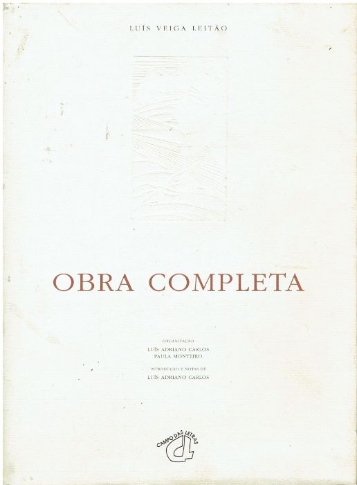 8465 Obra Completa de Luís Veiga Leitão