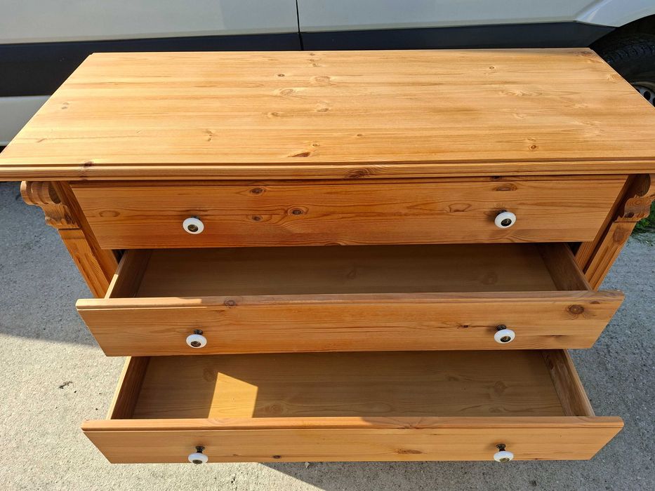 Komoda sosnowa 5x szuflada