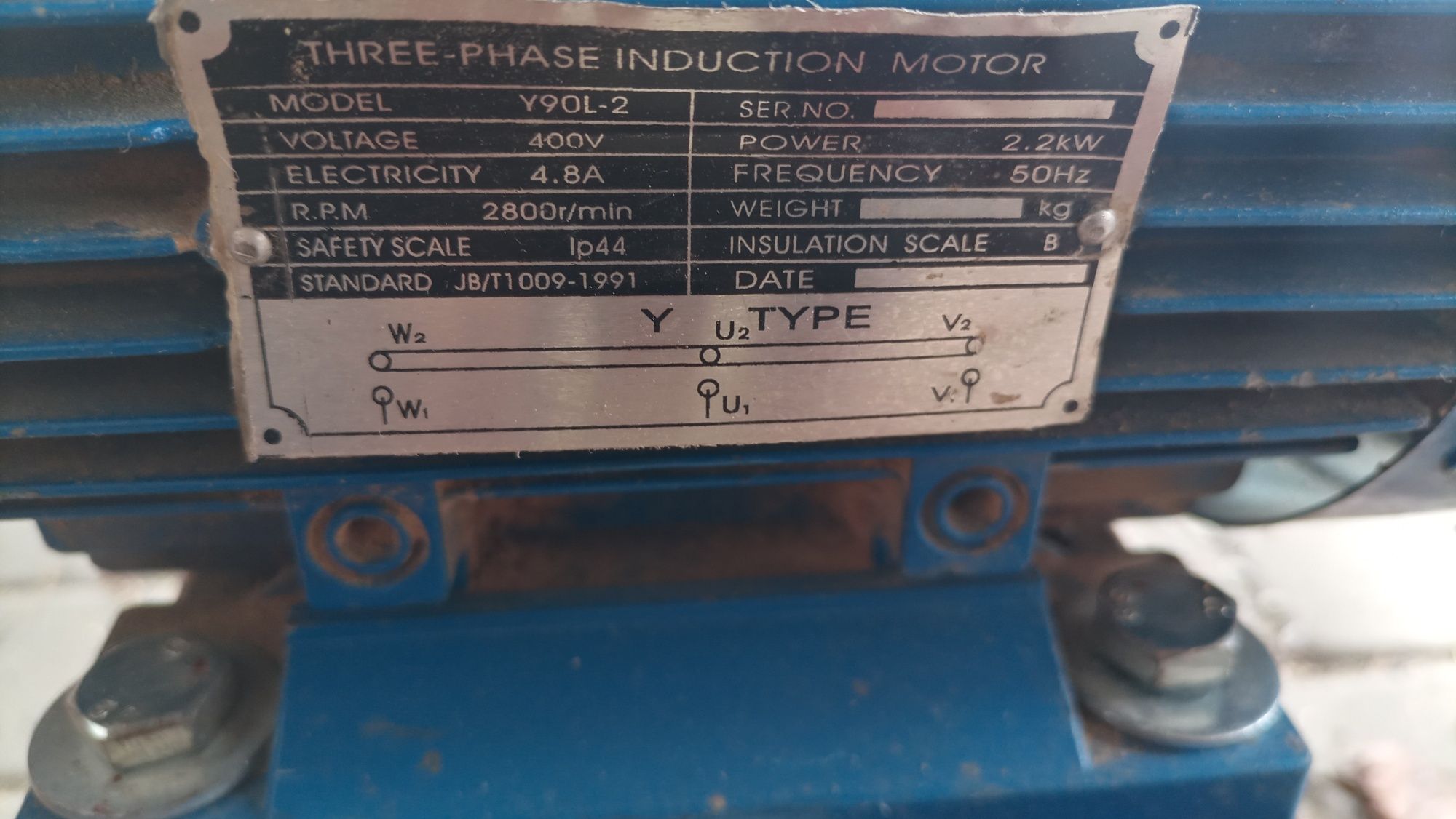 Krajzega silnik siła 2.2 kw