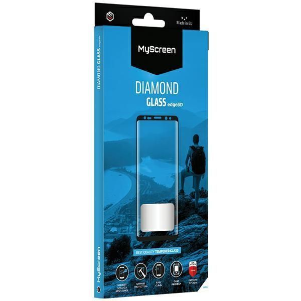 Ms Diamond Glass Edge 3D Sam G980 S20 Czarny/Black, Tempered Glass