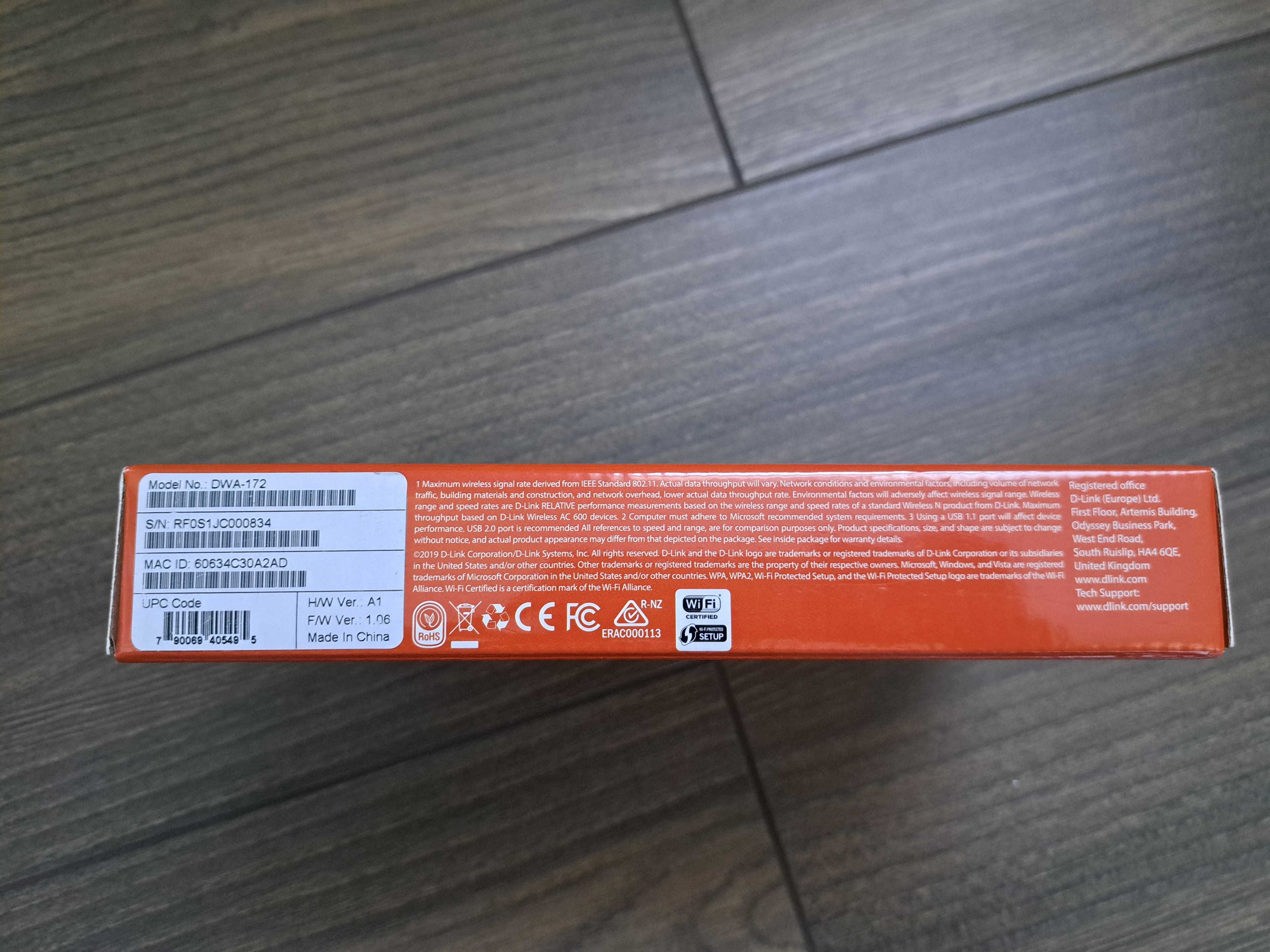 D-link DWA 172 wireless AC600 dual band usb adapter with signal plus