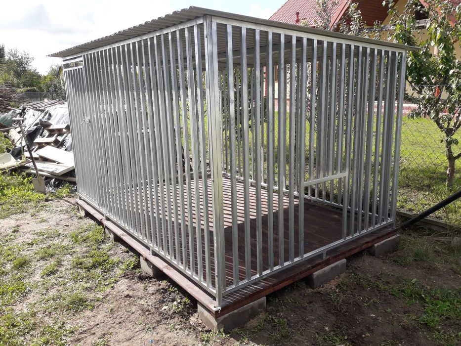 Kojec Boks Klatka dla psa.  Ocynkowany. Mocny. Producent