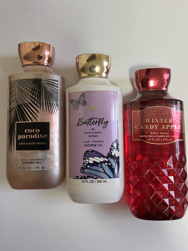 Гель для душу bath and body works