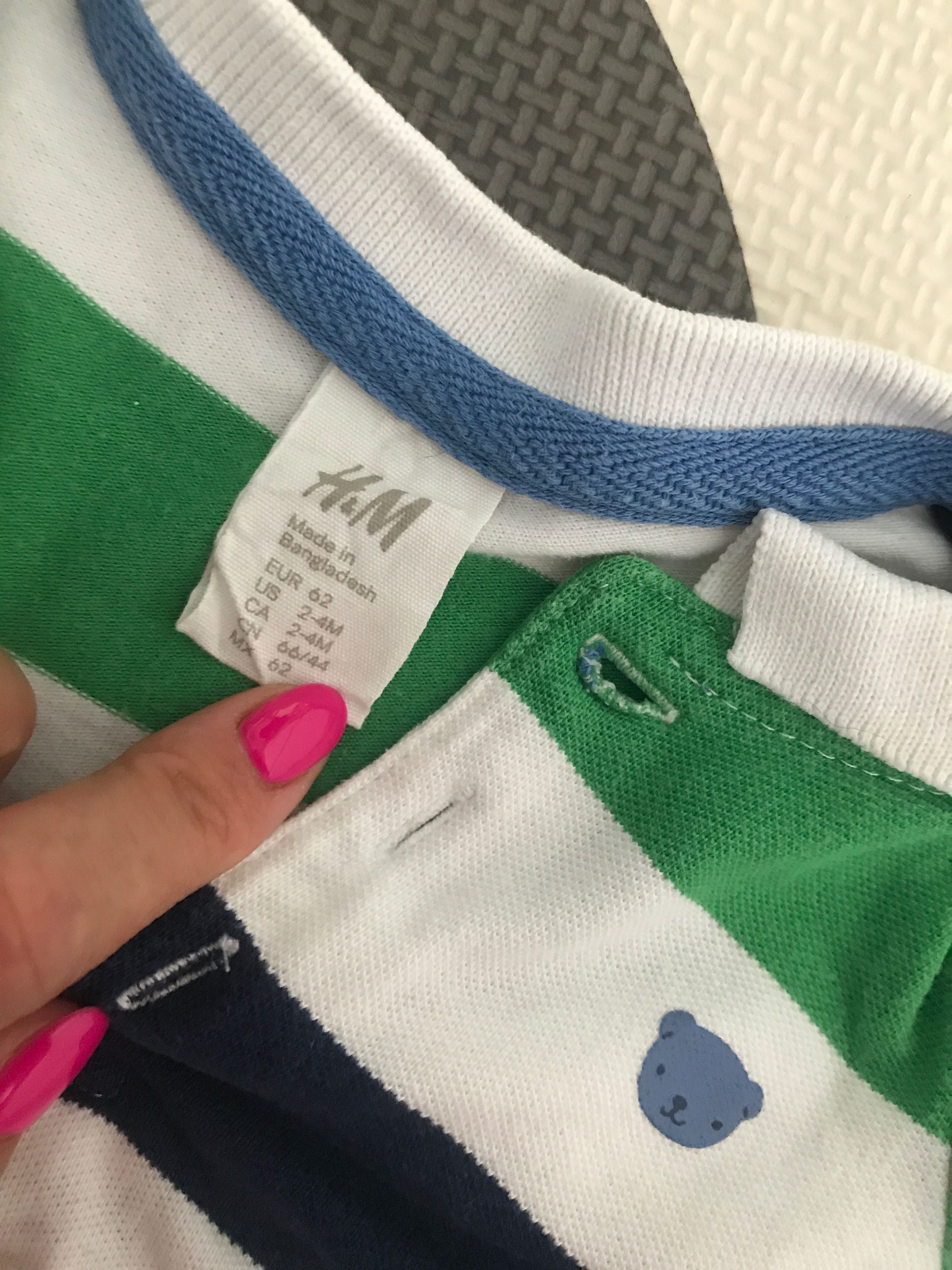 Body z kołnierzykiem H&M 62