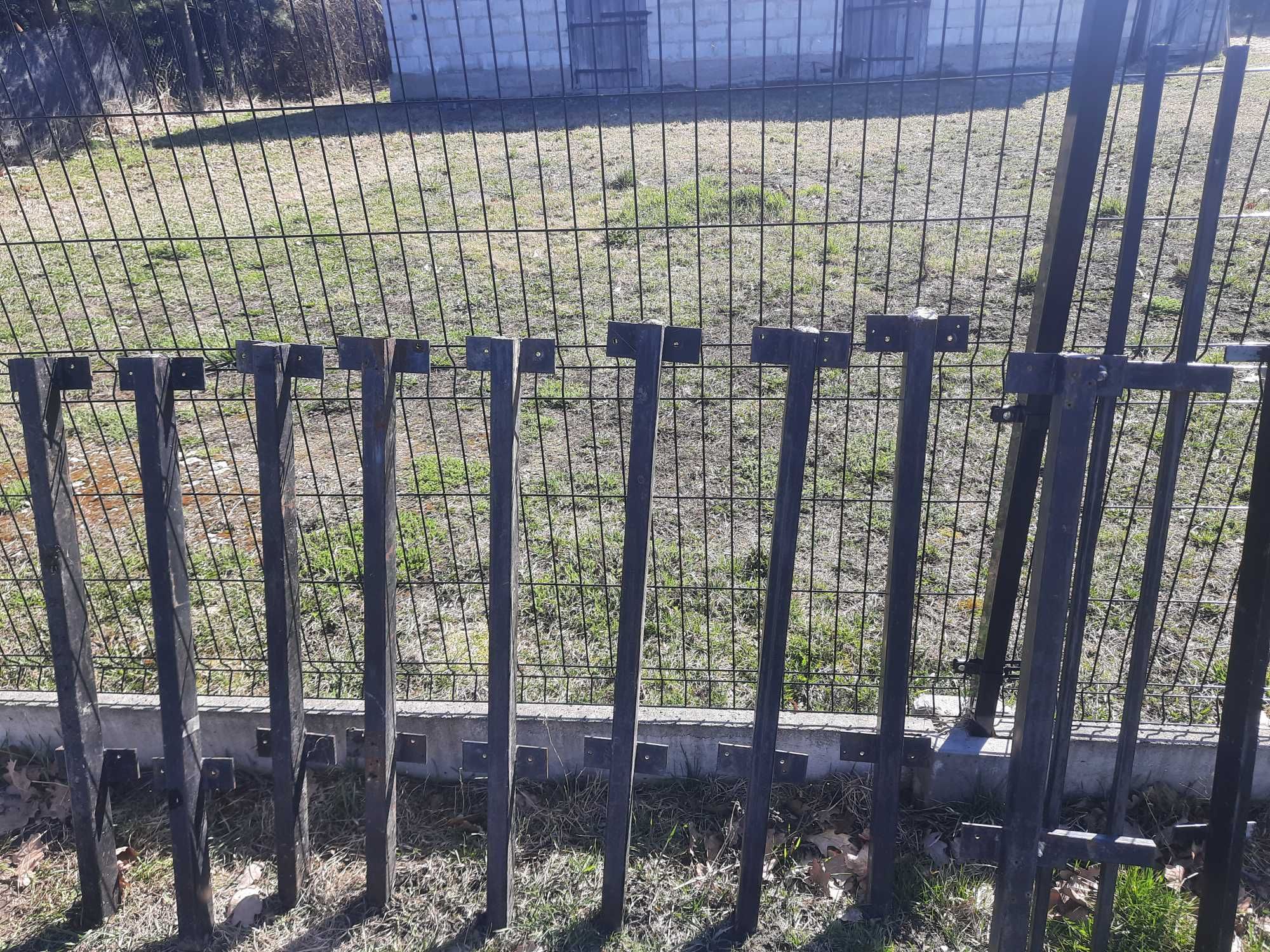 Przęsła ogrodzeniowe + słupki