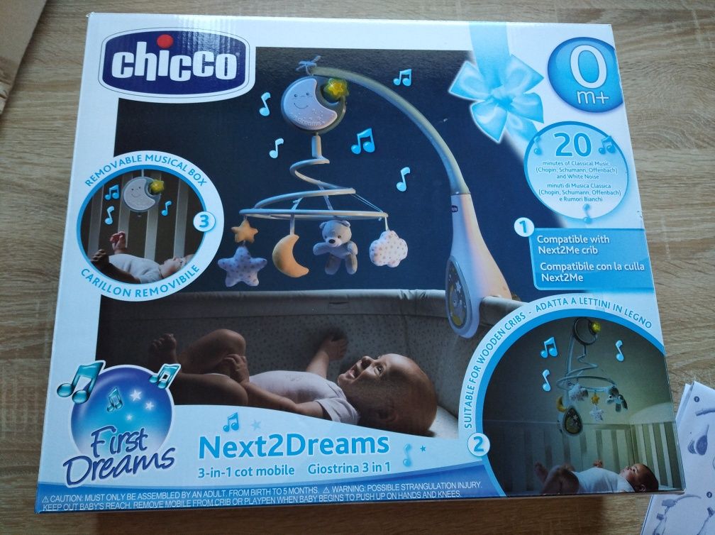 Karuzela z pozytywką Chicco Next2Dreams