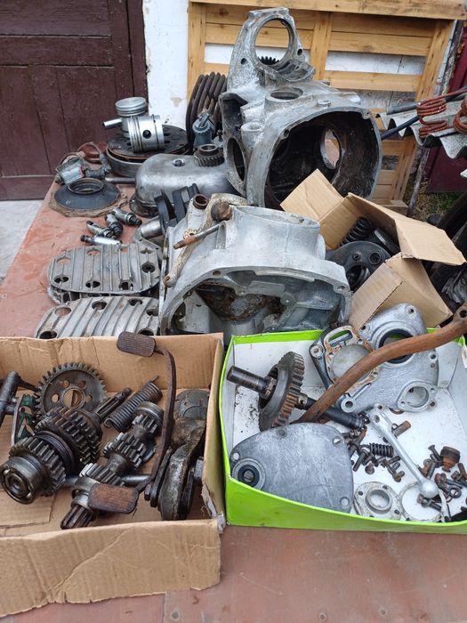 М72, 1955 р. оригінал на ходу із коляскою поч. 1950-х рр.