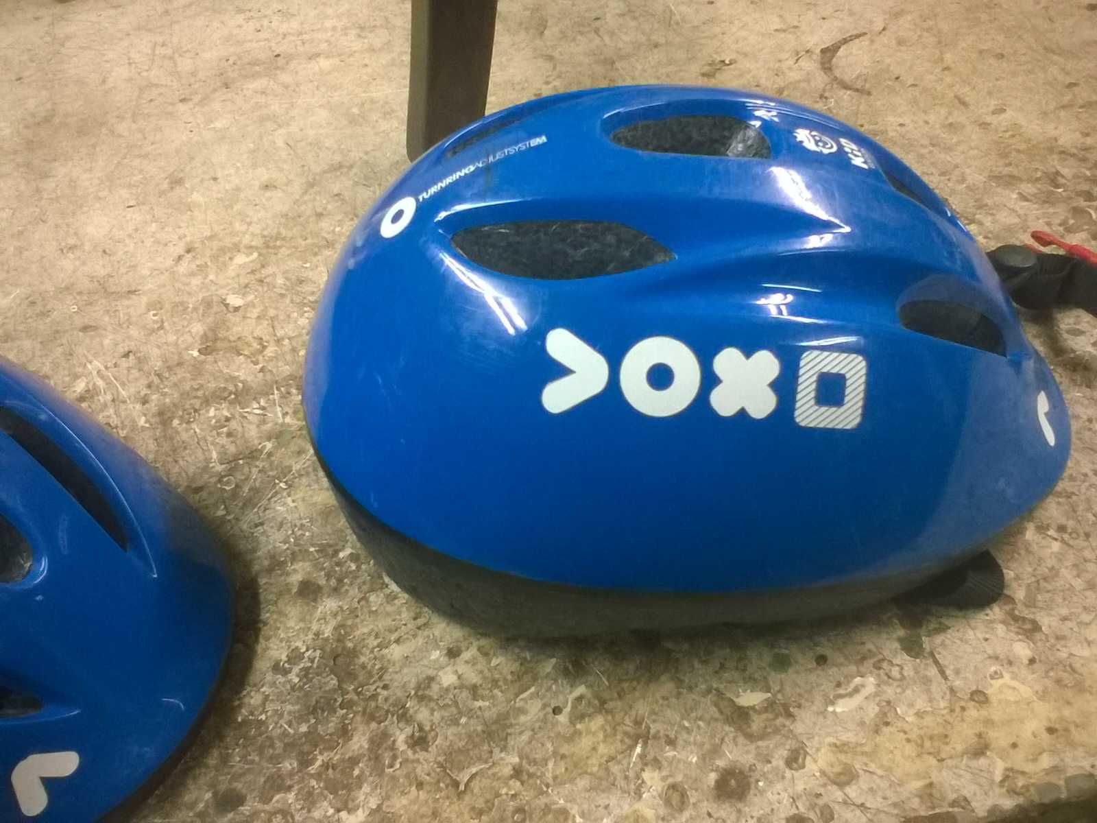 Kask rowerowy lub skating 2 sztuki