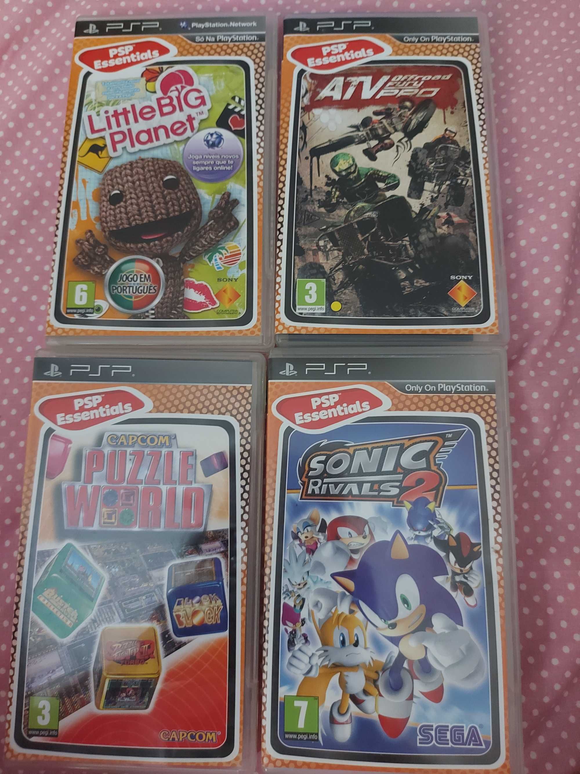 Jogos para a  PSP