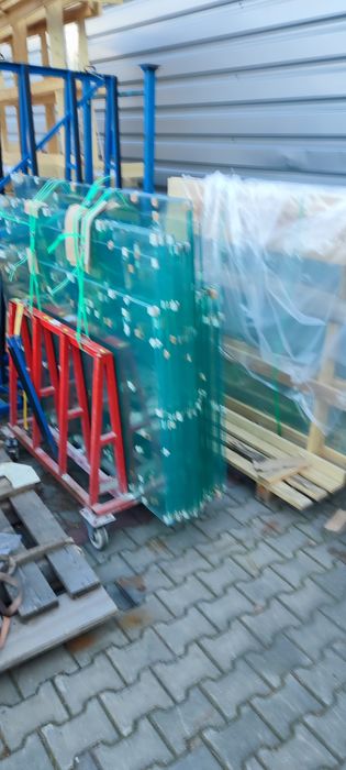 Szkło wyprzedaż szyby balustradowe, zespolone laminowane, hartowane.