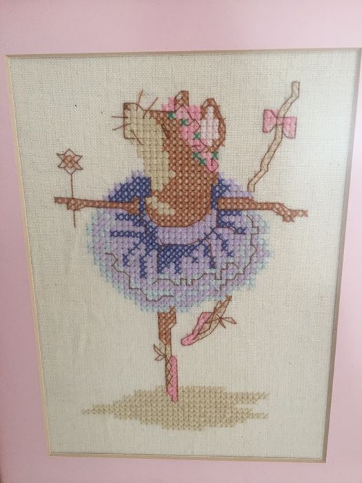 Quadro ponto de Cruz