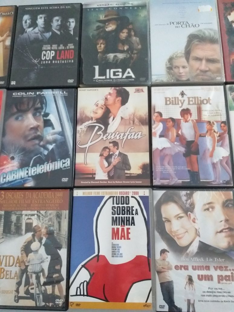 DVD'S de filmes de vários estilos