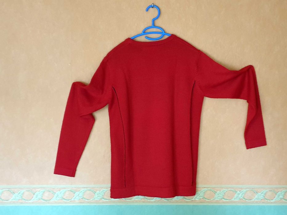 Sweter czerwony , firmy Monton - rozmiar M