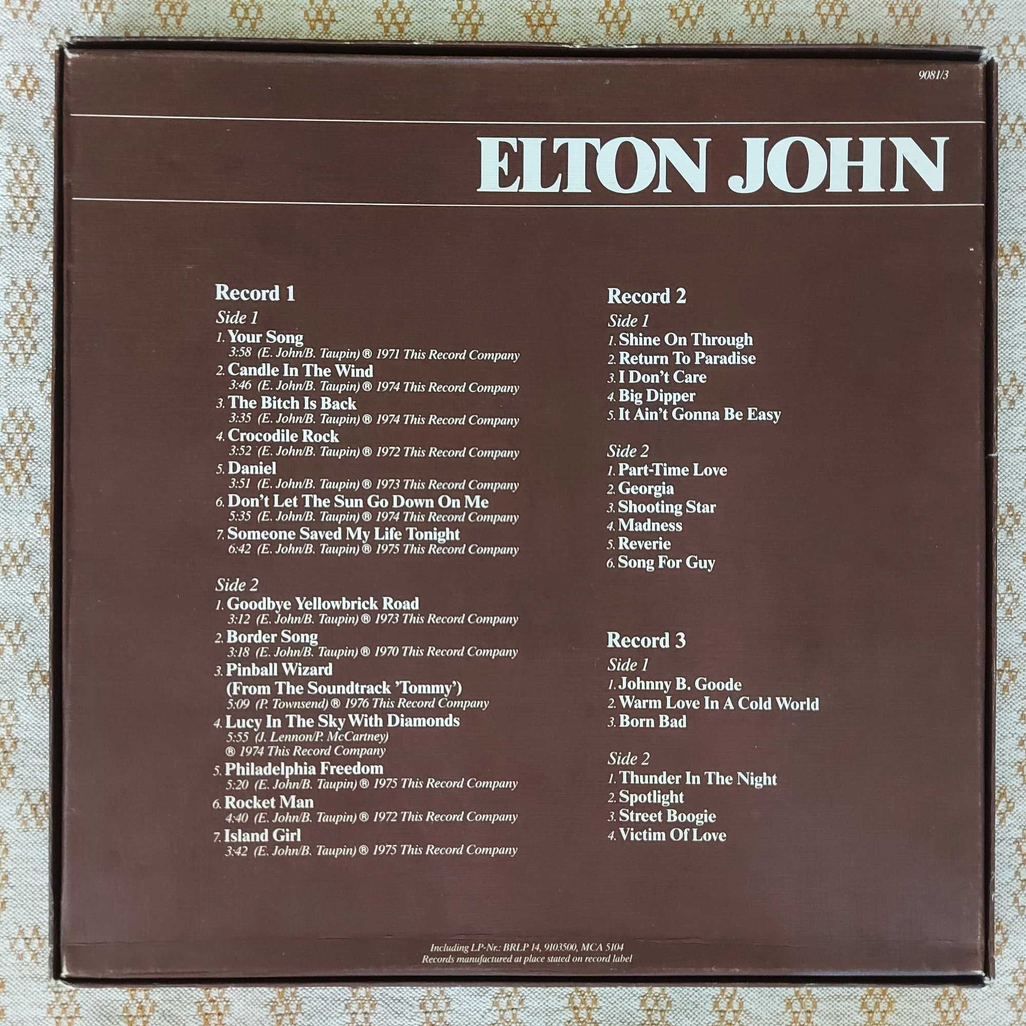 Elton John Island Girl  1987  BL (NM-/VG+)