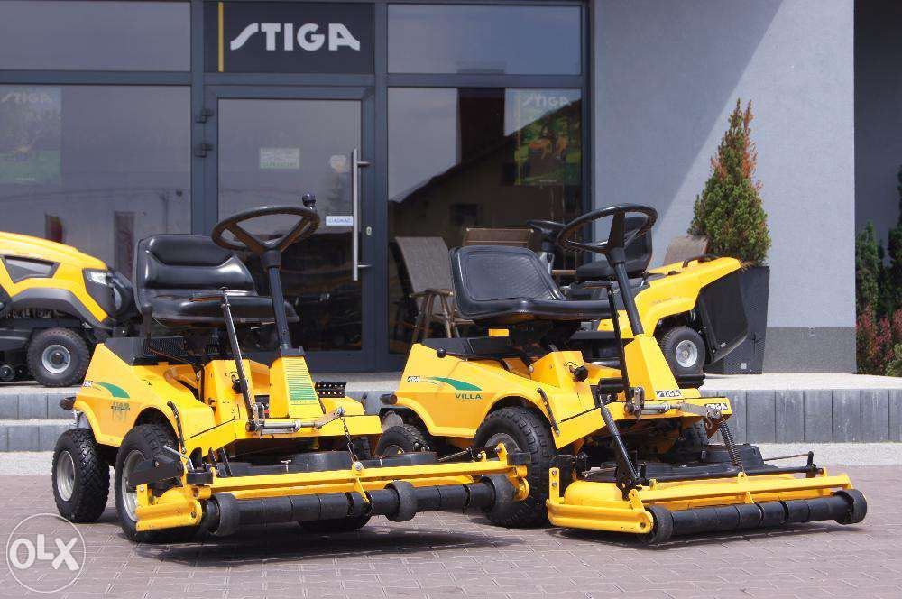 Traktorek Kosiarka Stiga Villa ,mulczer rider husqvarna  promocja pług
