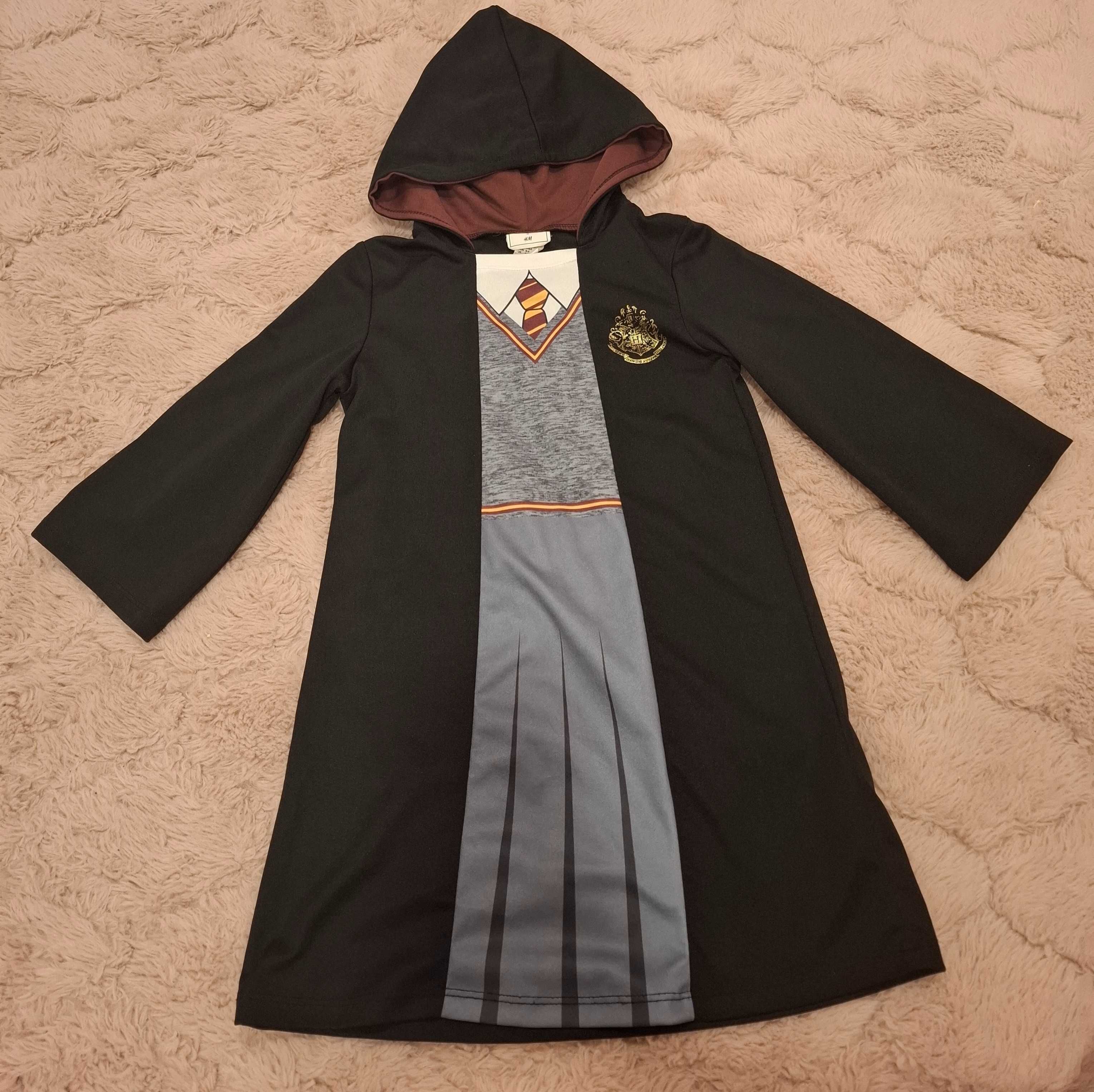 Strój Kostium Przebranie Hermiona Harry Potter Sukienka H&M 110-116