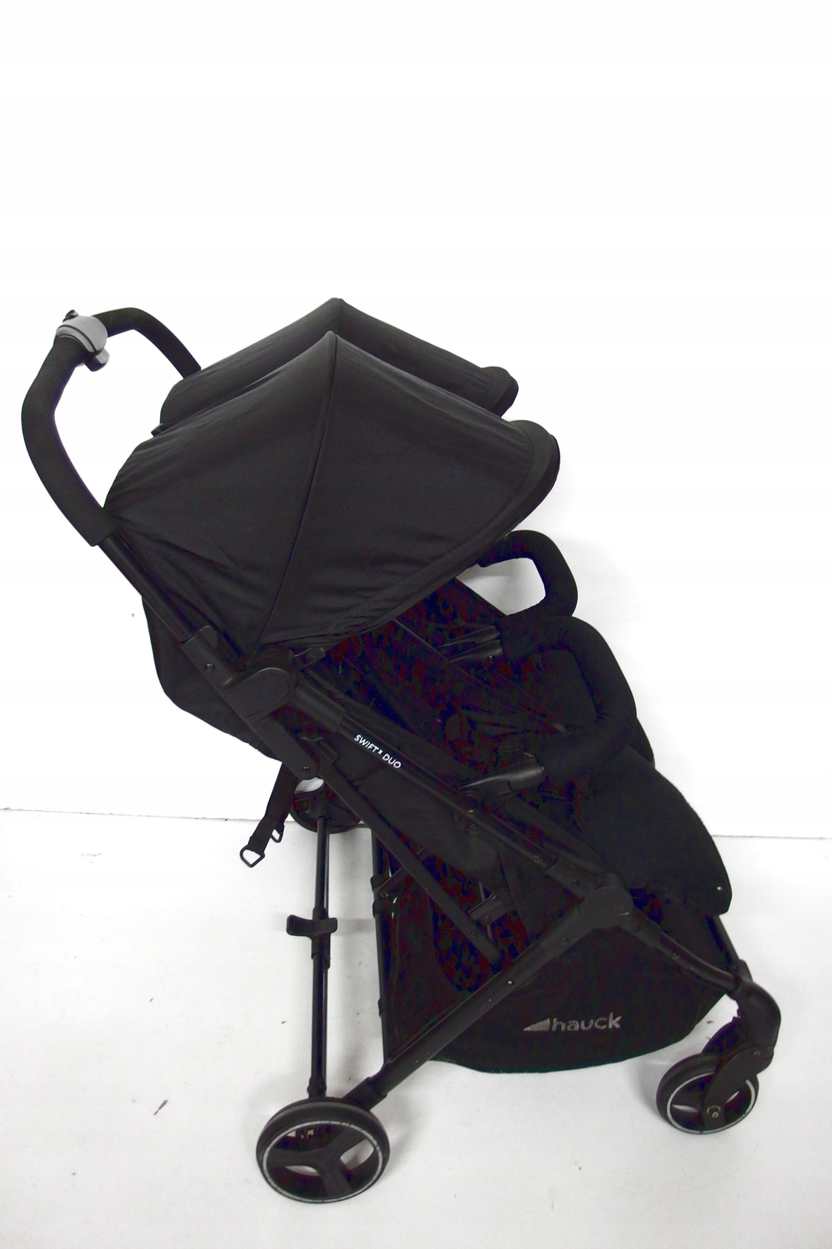 hauck swift x duo wózek spacerowy bliźniaczy black