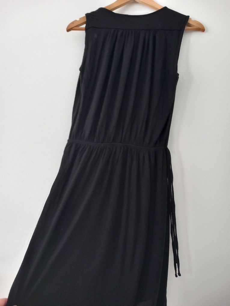 Czarna sukienka H&M S 36 8