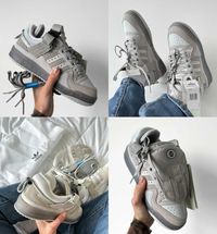 Кроссовки Adidas Forum Low x Bad Bunny Grey 36-45 Новинка Сезона! Топ