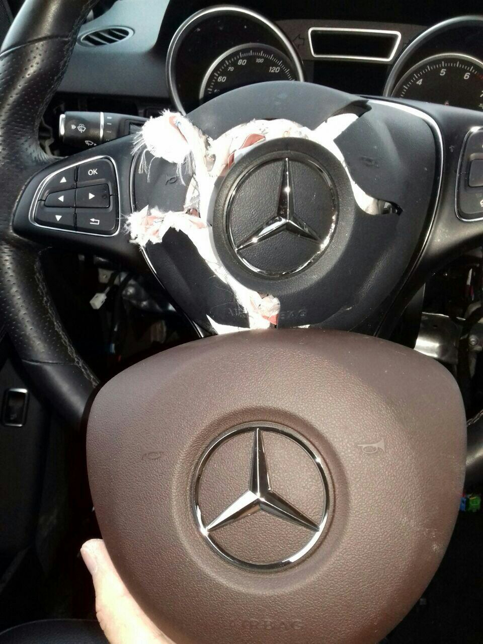 Вiдновлення airbag srs mercedes benz