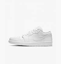 ЖОРИКИ | 40р 25см Nike Air Jordan 1 Low Triple White кроссовки мужские