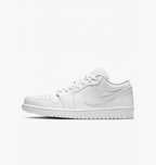 ЖОРИКИ | 40р 25см Nike Air Jordan 1 Low Triple White кроссовки мужские