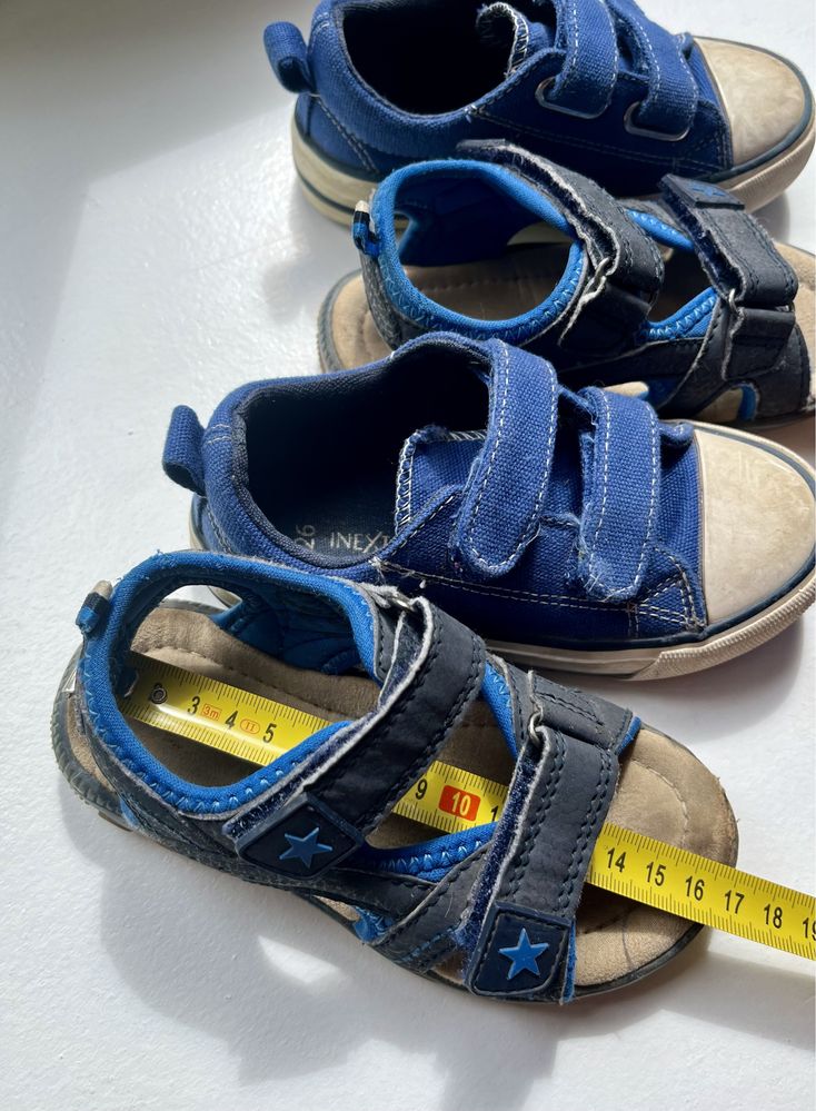 Сині кеди босоніжки Next Clarks 26 р 16,5 см сандалії