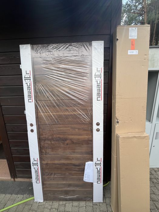 Drzwi Erkado nowe z oscierznica 90cm lewostronne