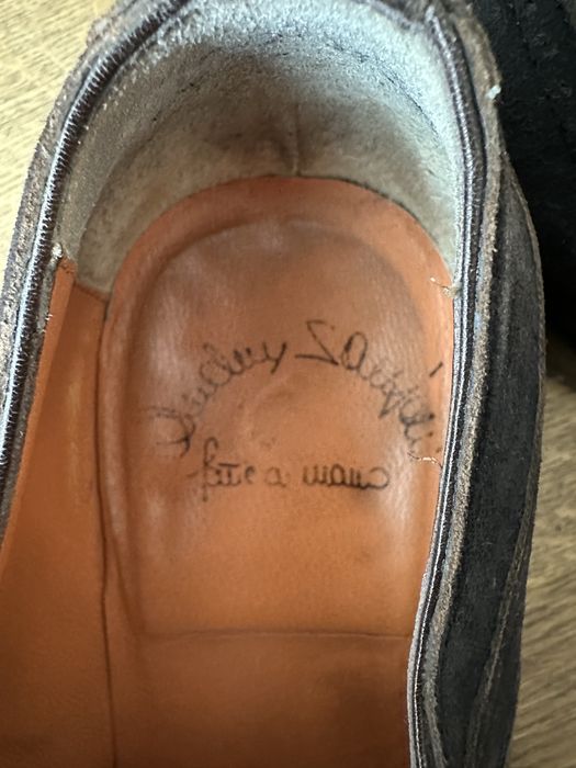 Італіське чоловіче вуття марки Santoni в розмірі 8,5 UK