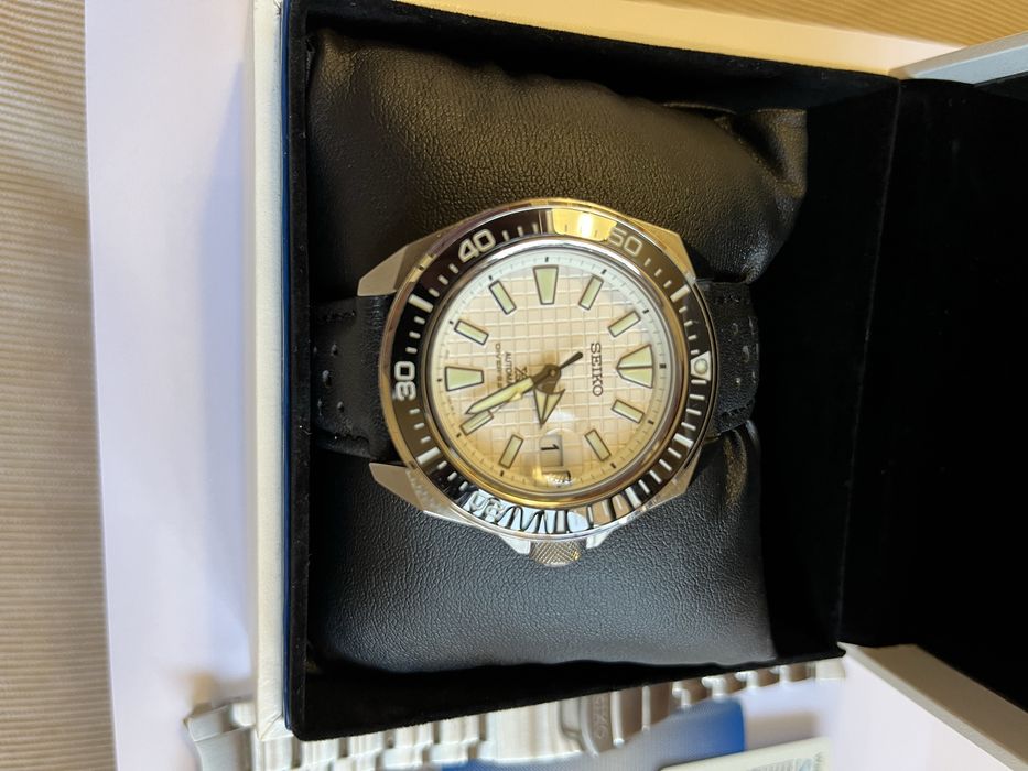 Seiko King Samurai SRPE37K1 Branco