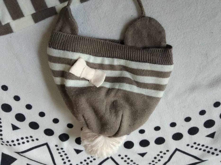 Czapka i szalik komplet na zimę 74 Wójcik