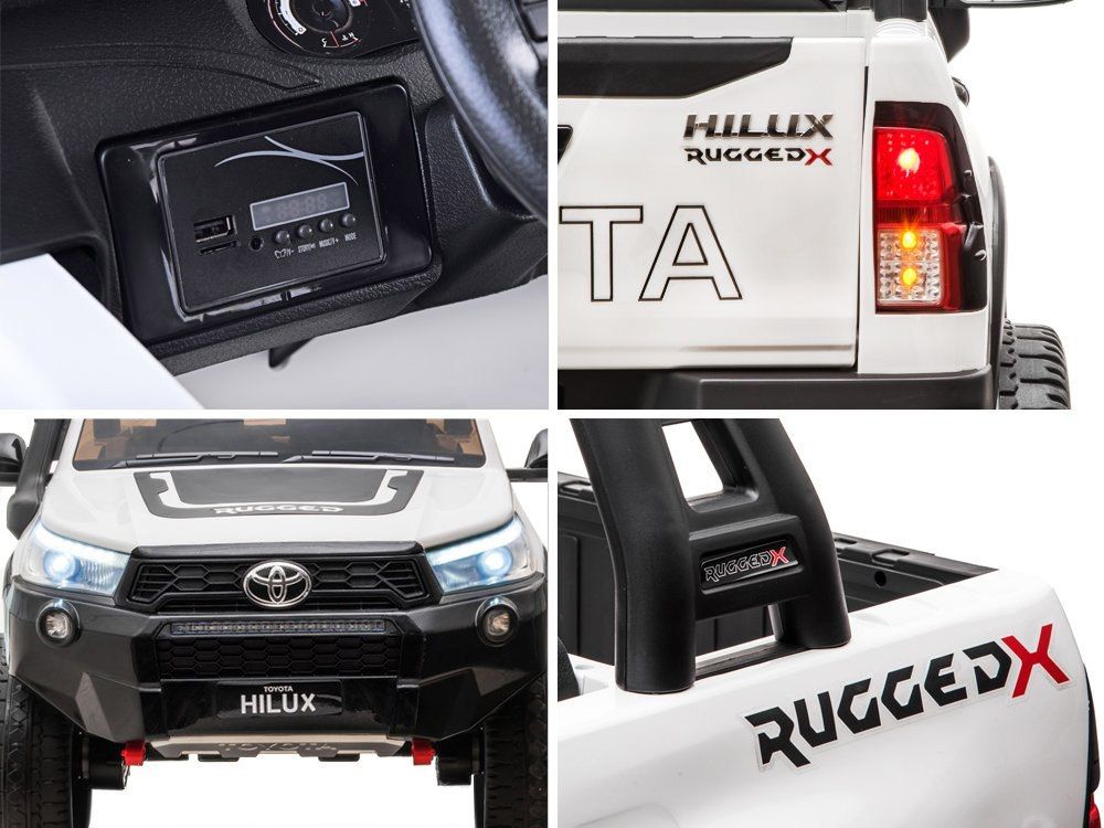 DWUOSOBOWA 4x4 +KLUCZYK +PILOT Auto na akumulator Toyota Hilux