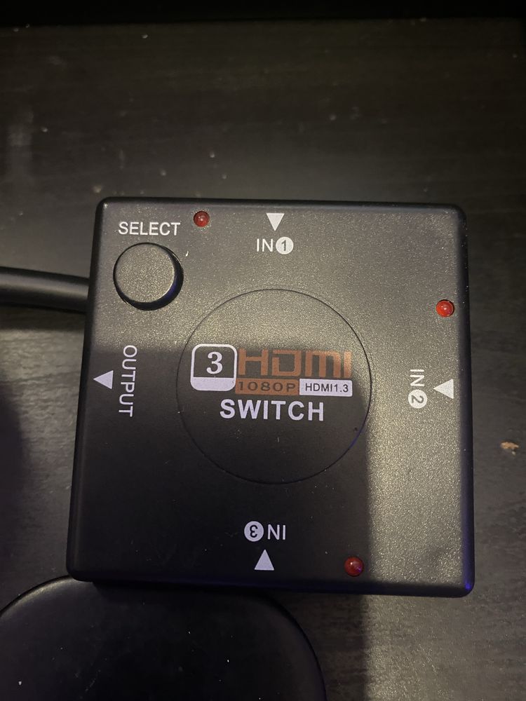 HDMI switch de 3 entradas