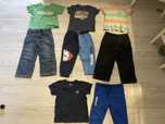 Spodnie i tshirty bluza-kurtka baseballowa  na wzrost 104