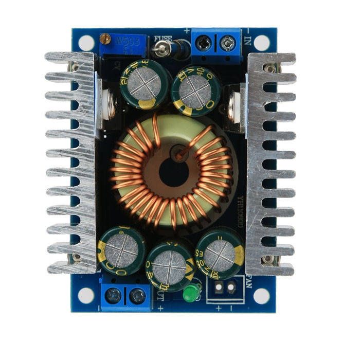DC-DC LM2596 12A Понижуючий стабілізатор напруги 7-30В